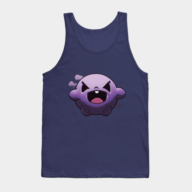 Small purple toxic monster with a cute style Tank Top by LuisAl